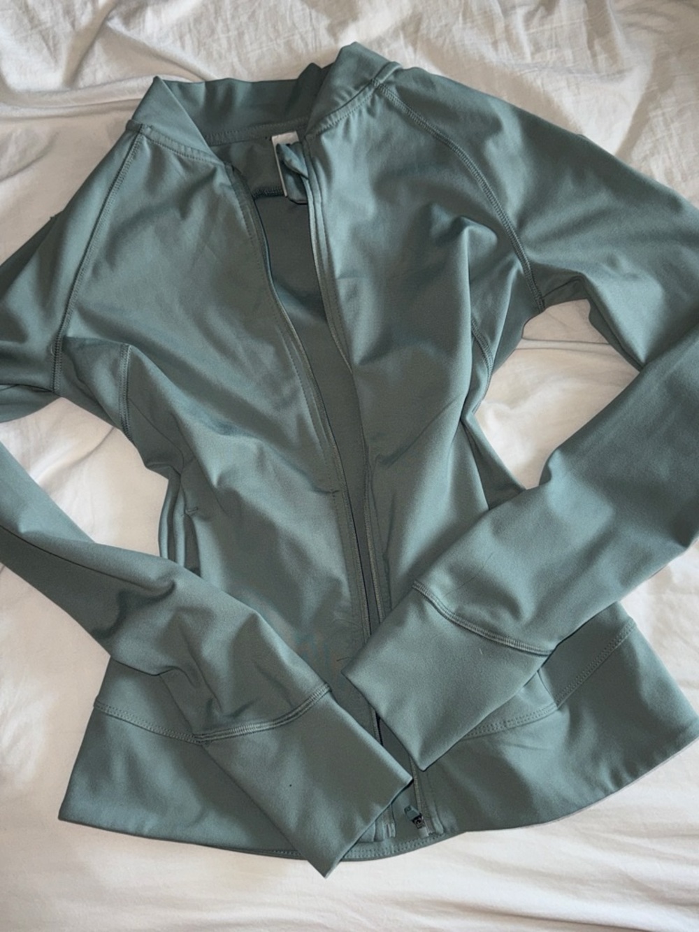 Target Sage Green Zip-Up Jacket